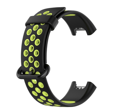 Ремінець CDK Silicone Sport Band Nike для Xiaomi Redmi Watch (012954) (black / green) 012955-962 фото