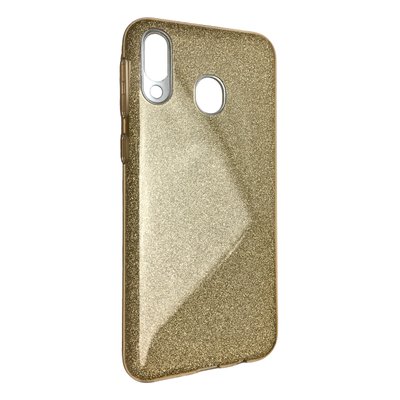 Чохол-накладка DK Silicone Glitter Heaven Rain для Samsung M20 (gold) 08411-723 фото