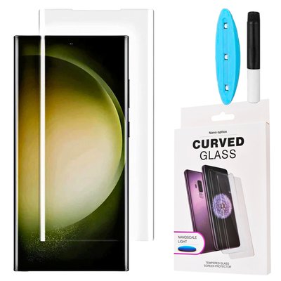 Захисне скло DK UV Curved для Samsung Galaxy S23 Ultra (S918) (clear) 015452-063 фото