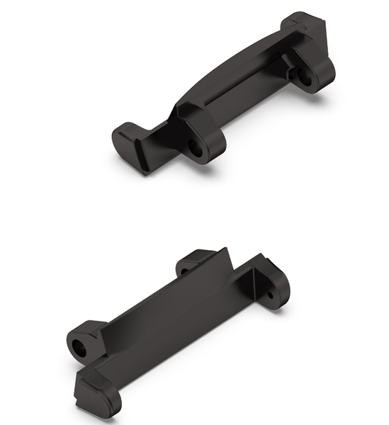 Переходник DK стальной под ремешок 22мм для Xiaomi Amazfit T-Rex 2 (A2169) (2шт.) (015190) (black) 015190-124 фото