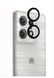 Захисне скло 2 шт CDK для Motorola Edge 50 Neo | на камеру Lens Metal Ring Eagle Eye (022523) (black) 022634-062 фото 2