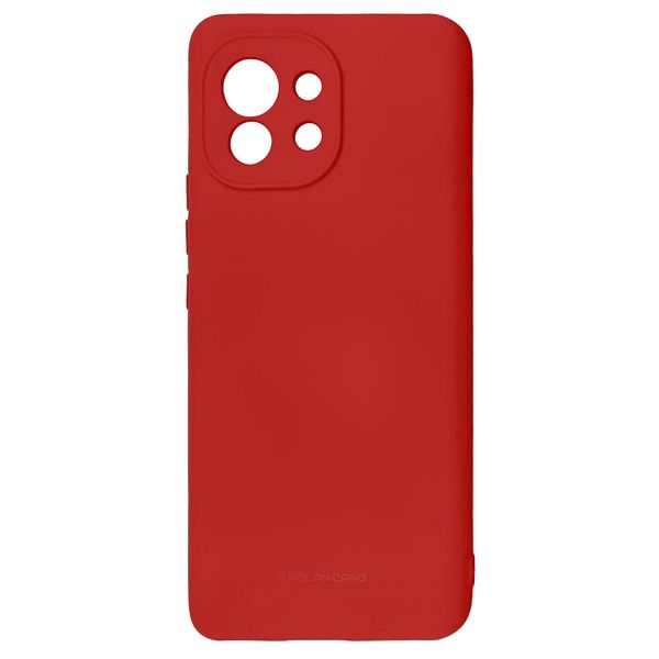 Чехол-накладка Silicone Hana Molan Cano SF Jelly для Xiaomi Mi 11 (red) 011853-120 фото