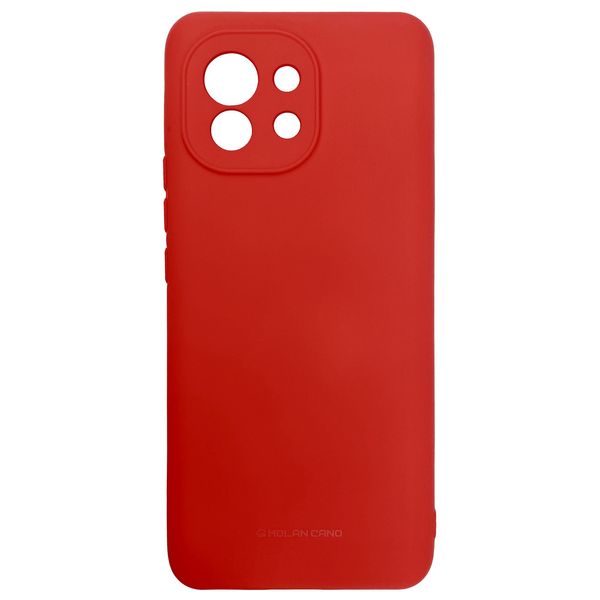 Чохол-накладка Silicone Hana Molan Cano SF Jelly для Xiaomi Mi 11 (red) 011853-120 фото