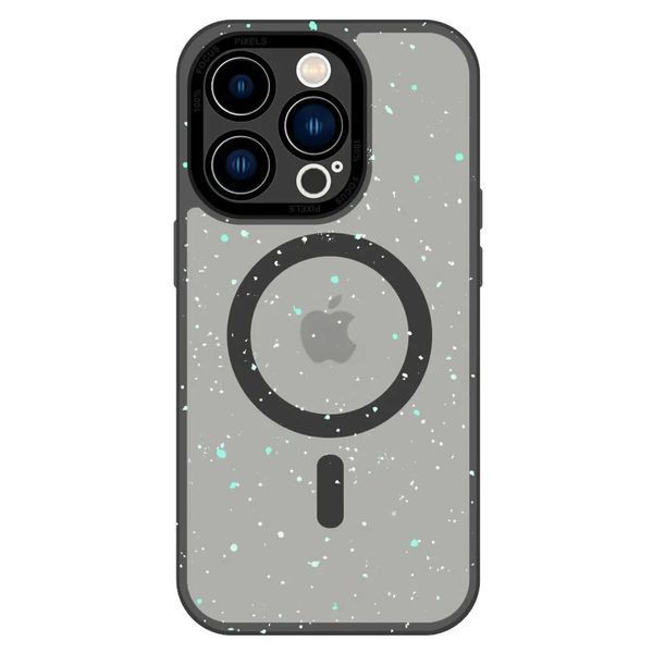 Чехол-накладка DK для Apple iPhone 13 Pro Max | MagSafe Composite Matte Splash (black) 018515-076 фото