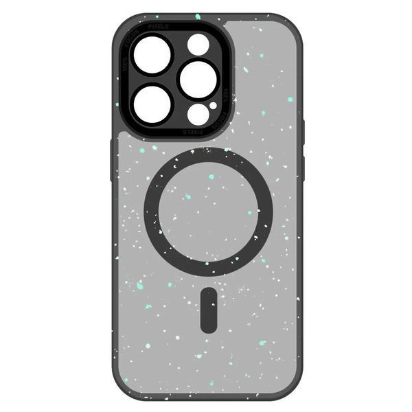 Чехол-накладка DK для Apple iPhone 12 Pro Max | MagSafe Composite Matte Splash (black) 018518-076 фото