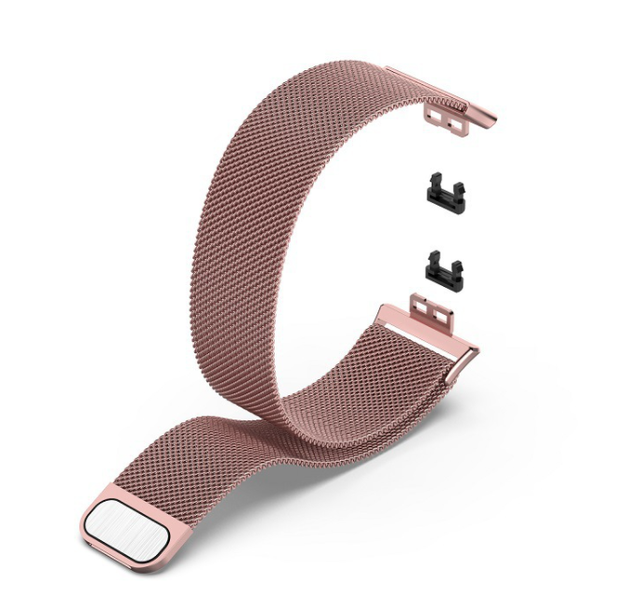 Ремешок DK Metal Milanese Loop Magnetic для Huawei Fit / Fit SE (pink rose) 013161-328 фото