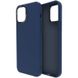 Чохол-накладка Silicone Molan Cano SF Jelly MIXXI для Apple iPhone 13 Pro (dark blue) 013523-831 фото 2