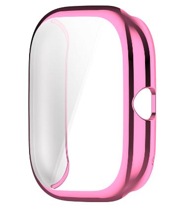 Чехол-накладка DK Silicone Face Case для Xiaomi Amazfit GTS 4 (pink rose) 015818-328 фото