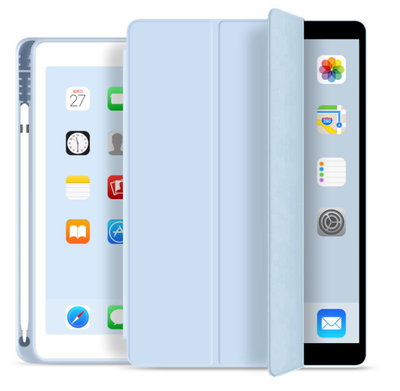 Чохол-книжка шкіра силікон Smart Cover Слот під Стилус для Apple iPad 10.2" (7 / 8 gen) (A2197) (white ace) 011189-927 фото