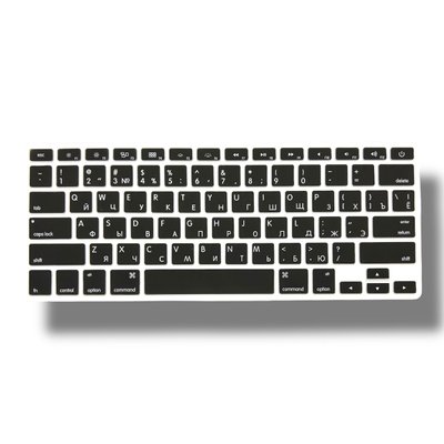 Накладка силикон на клавиатуру для Apple MacBook Pro 13" A1278 (2009 - 2012) USA (010311) (black) 011448-076 фото