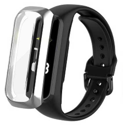 Чехол-накладка DK Пластик Face Case для Samsung Galaxy Fit2 (R220) (silver) 015216-227 фото