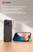 Чохол для Comma для Apple iPhone 16 Pro | Kevlar Series Magsafe Silicone Case (black) 021669-076 фото 3