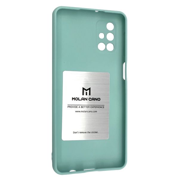 Чохол-накладка Silicone Hana Molan Cano для Samsung Galaxy M31s (M317) (mint) 010915-121 фото