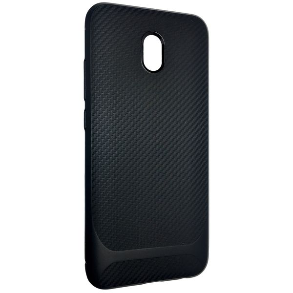 Чохол-накладка DK Silicone SGP Carbon для Xiaomi Redmi 8A (black) 09770-076 фото