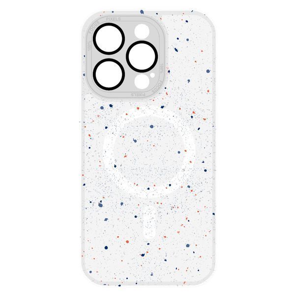 Чехол-накладка DK для Apple iPhone 14 | MagSafe Composite Matte Splash (clear) 018514-114 фото