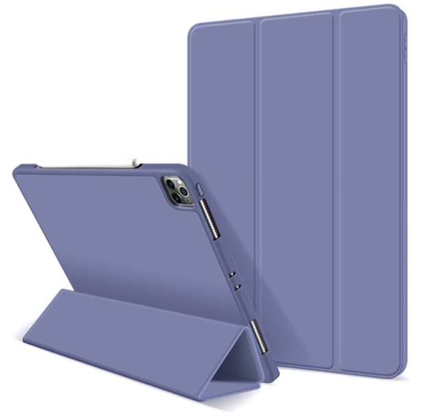 Чехол-книжка CDK Эко-кожа силикон Smart Case Слот Стилус для Apple iPad Pro 11" 3gen 2021 (011190) (lavender 013747-975 фото