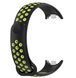 Ремінець 2 шт CDK для Xiaomi Mi Smart Band 9 | Silicone Sport Band Nike (015815) (black/green) 022267-962 фото 2