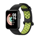 Ремешок DK Silicone Sport Band Nike для Xiaomi Mi Watch Lite (012954) (black / green) 012954-962 фото 2