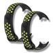 Ремінець 2 шт CDK для Xiaomi Mi Smart Band 9 | Silicone Sport Band Nike (015815) (black/green) 022267-962 фото 1