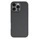 Чохол для Comma для Apple iPhone 16 Pro | Kevlar Series Magsafe Silicone Case (black) 021669-076 фото 2