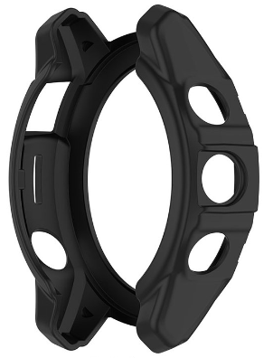 Чохол-бампер DK Силікон Outlines для Garmin Fenix 7X / 7X Pro (016387) (black) 016387-124 фото