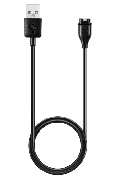 Зарядний пристрій CDK кабель (1m) USB для Garmin Vivomove Luxe (014446) (black) 014666-124 фото