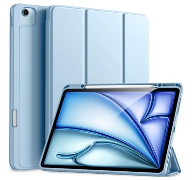 Чехол-книжка DK для Apple iPad Air 13" M2 2024 | Эко-кожа силикон Smart Case Слот под Стилус(017899) (white 017899-034 фото