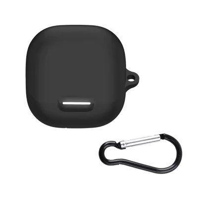 Чохол-накладка DK для Anker SoundCore Liberty 4 NC | Silicone Candy Friendly з карабіном (black) 022388-064 фото