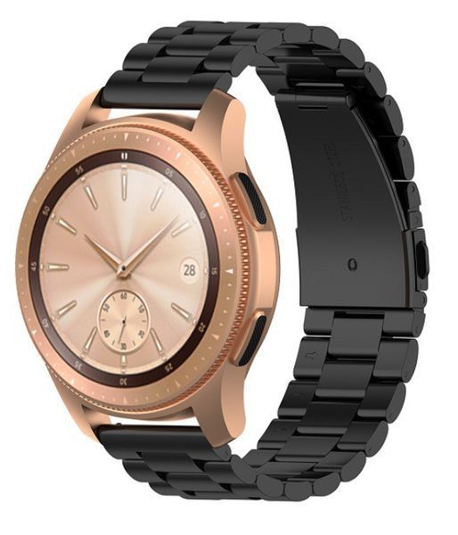 Ремешок CDK для Garmin Forerunner 570 42mm | 20mm Metal Fitlink Steel Watch Band (012873) (black) 021743-124 фото