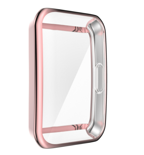 Чехол-накладка CDK Silicone Face Case для Huawei Band 6 (012534) (pink rose) 012535-328 фото