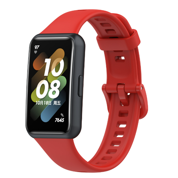 Ремінець DK Silicone Sport Band Classic для Huawei Band 7 (red) 014527-126 фото