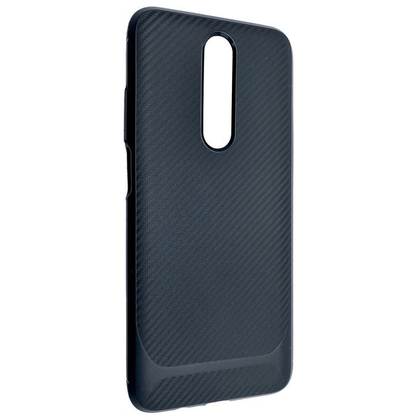 Чехол-накладка DK Silicone SGP Carbon для Xiaomi Redmi K30 / Poco X2 (black) 09944-076 фото
