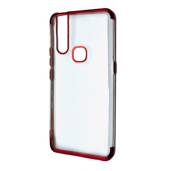 Чехол-накладка DK Silicone Chromium Border Edge для Vivo V15 / S1 (red) 09001-120 фото