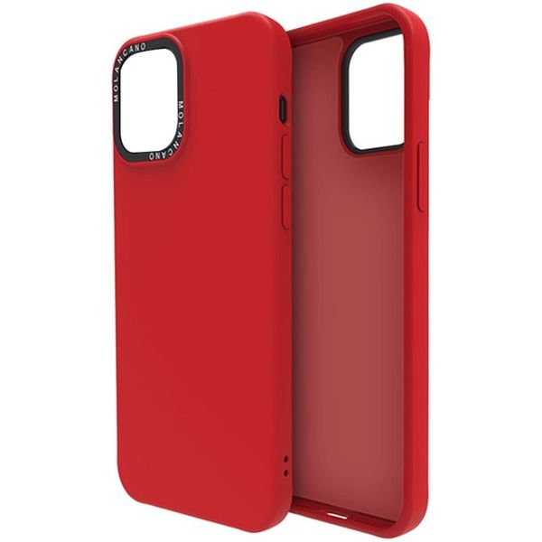 Чехол-накладка Silicone Molan Cano SF Jelly MIXXI для Apple iPhone 12 Pro Max (red) 012782-120 фото