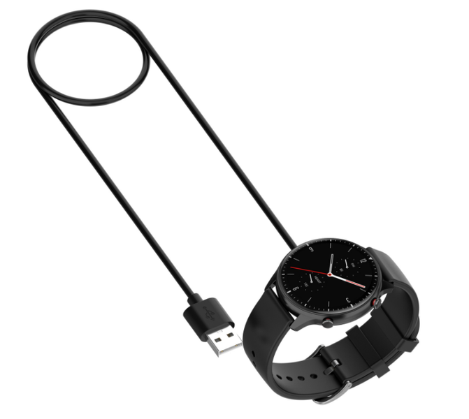 Зарядное устройство CDK кабель (1m) USB для Xiaomi Amazfit Zepp E (011925) (black) 011935-124 фото