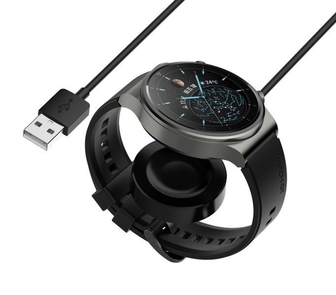 Зарядное устройство DK кабель (1m) USB для Huawei Watch GT 4 46mm (017322) (black) 017322-124 фото