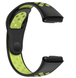 Ремешок DK Silicone Sport Band Nike для Xiaomi Redmi Watch 3 Active / 3 Lite (black / green) 016712-962 фото 2