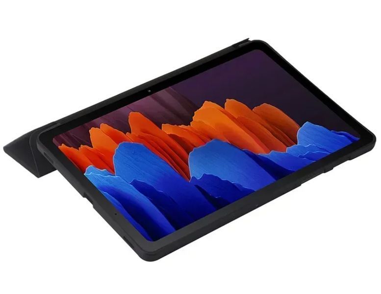 Чехол-книжка CDK для Samsung Tab A9+ (X210 / X215 / X216) | Экокожа силикон Smart Case (022727) (black) 022728-998 фото