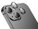 Защитное стекло 2шт CDK для Apple iPhone 13 mini | на камеру Lens Metal Ring Eagle Eye (015731) (black) 019596-062 фото 3