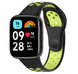 Ремешок DK Silicone Sport Band Nike для Xiaomi Redmi Watch 3 Active / 3 Lite (black / green) 016712-962 фото 3