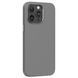 Чехол-накладка Comma для Apple iPhone 16 Pro Max | Nature Series Magsafe Silicone Case (grey) 021666-134 фото 1