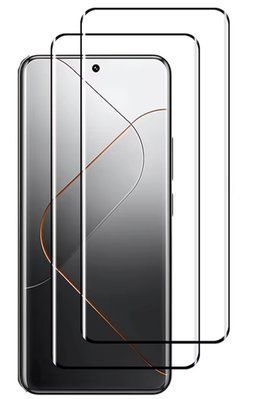 Захисне скло 2 шт CDK для Xiaomi 14 Ultra | 3D Full Glue (020985) (black) 021041-062 фото