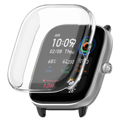 Чохол-накладка DK Silicone Face Case для Xiaomi Amazfit GTS 4 (clear) 015818-936 фото