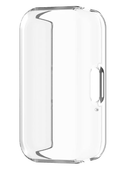 Чехол-накладка DK Silicone Face Case для Samsung Galaxy Fit3 (R390) (clear) 017592-936 фото
