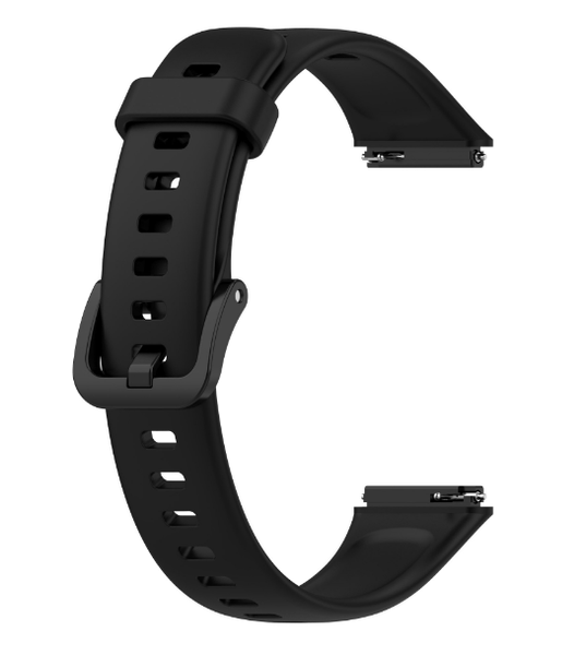 Ремінець DK Silicone Sport Band Classic для Huawei Band 7 (black) 014527-124 фото