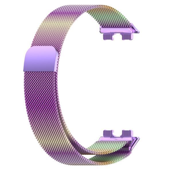 Ремінець 3 шт CDK для Huawei Band 10 | Metal Milanese Loop Magnetic (015813) (chameleon) 021821-329 фото