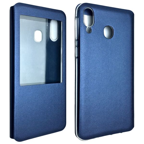 Чехол-книжка DK-Case силикон кожа для Samsung A20/A30 (blue) 08718-738 фото