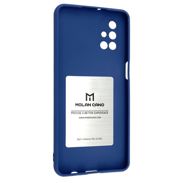 Чехол-накладка Silicone Hana Molan Cano для Samsung Galaxy M31s (M317) (blue) 010915-077 фото