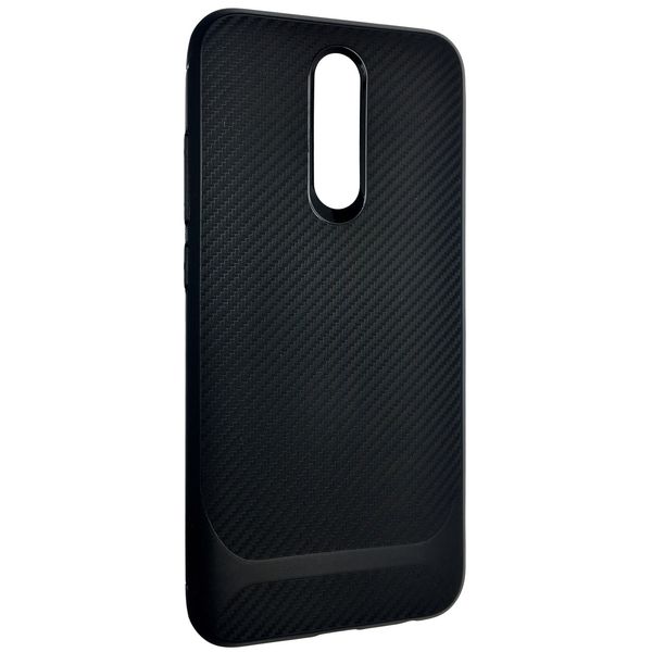 Чехол-накладка DK Silicone SGP Carbon для Xiaomi Redmi 8 (black) 09771-076 фото