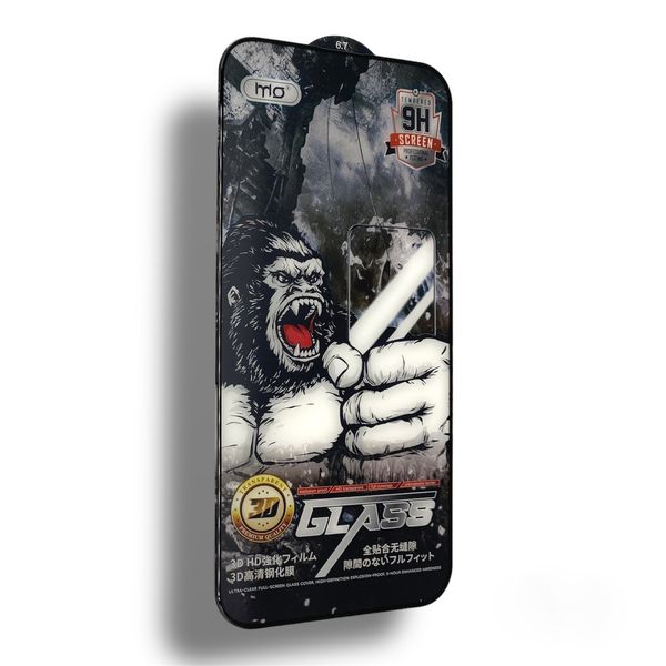 Защитное стекло DK Full Glue 3D MO King Kong для Apple iPhone 15 Pro Max (black) 017187-062 фото